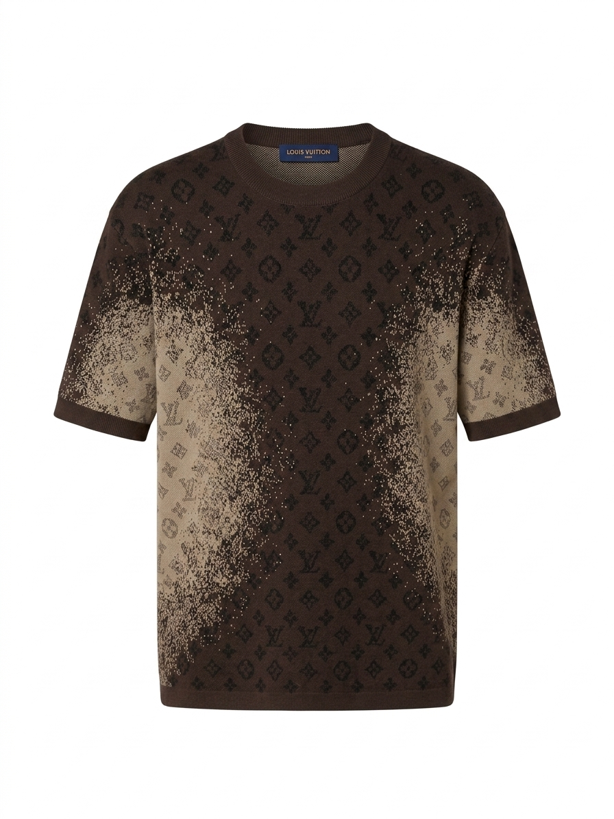 LV Monogram Gradient Knit Tee