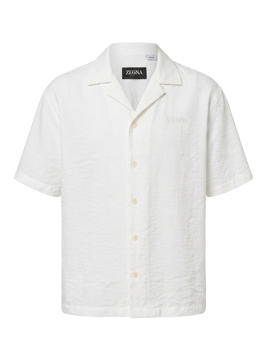 Z. Essential Textured Seersucker Resort Shirt