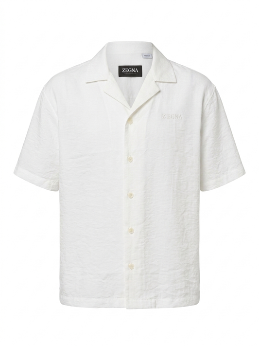 Z. Essential Textured Seersucker Resort Shirt