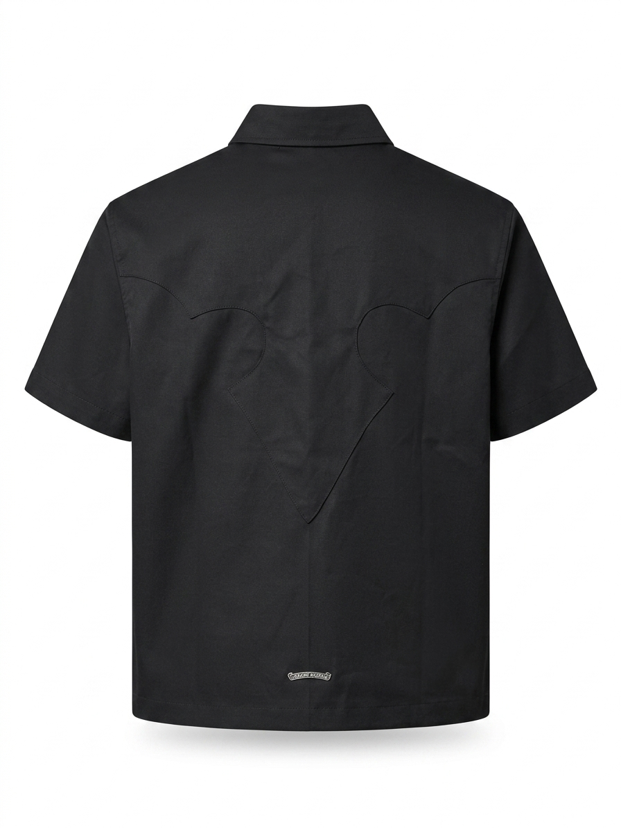 CH Signature Hardware Short-Sleeve Overshirt