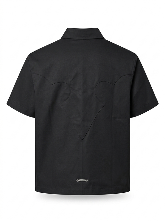 CH Signature Hardware Short-Sleeve Overshirt