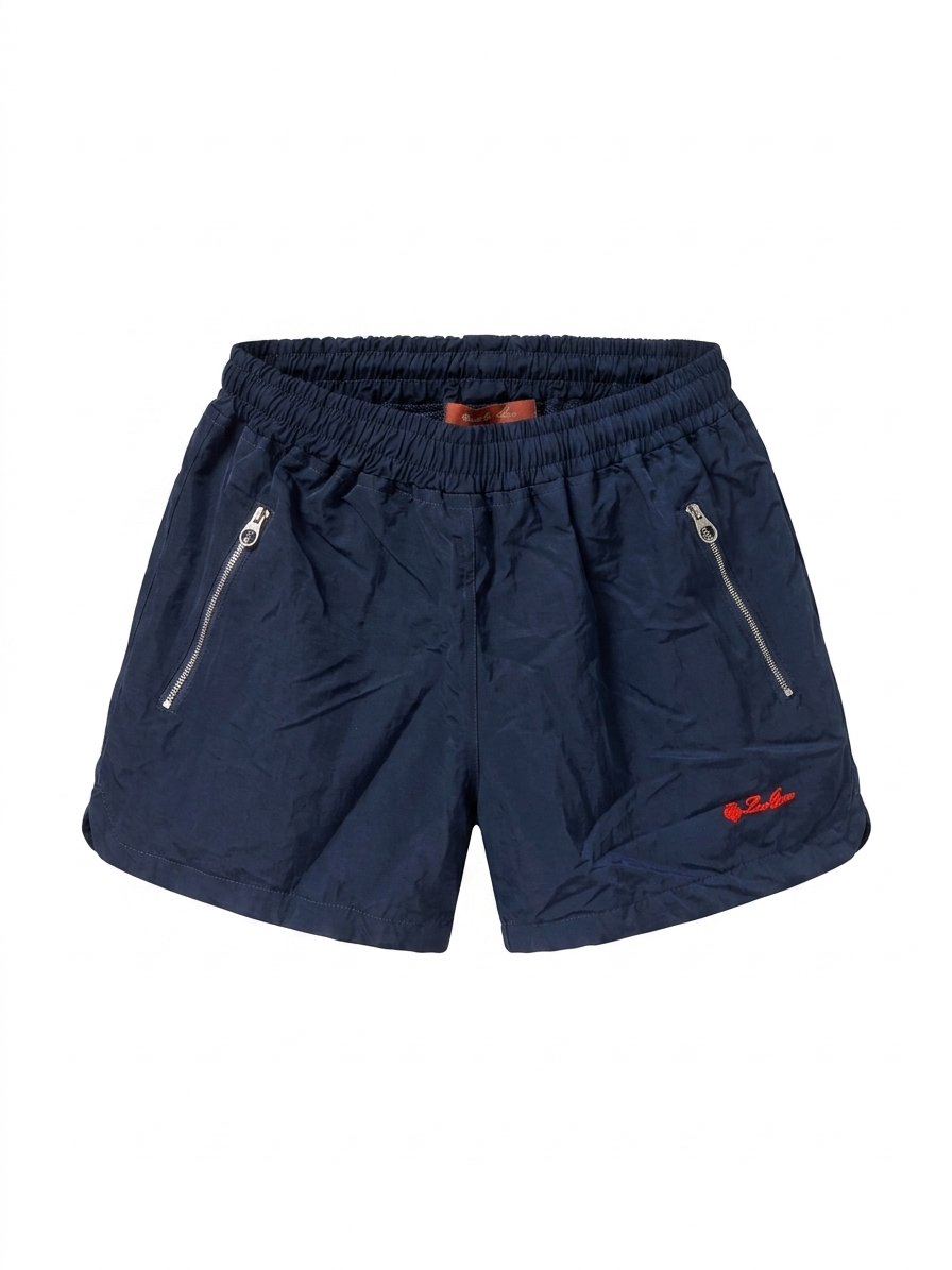 LP Technical Drawstring Shorts in Midnight Navy
