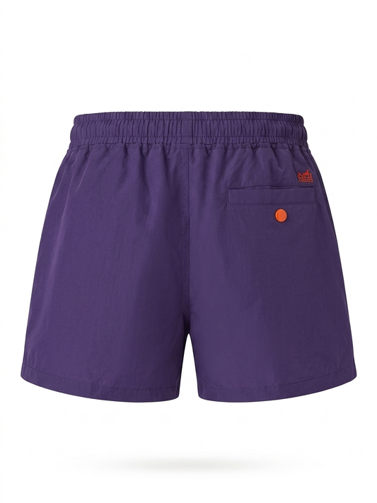 H. Technical Zip-Detail Shorts