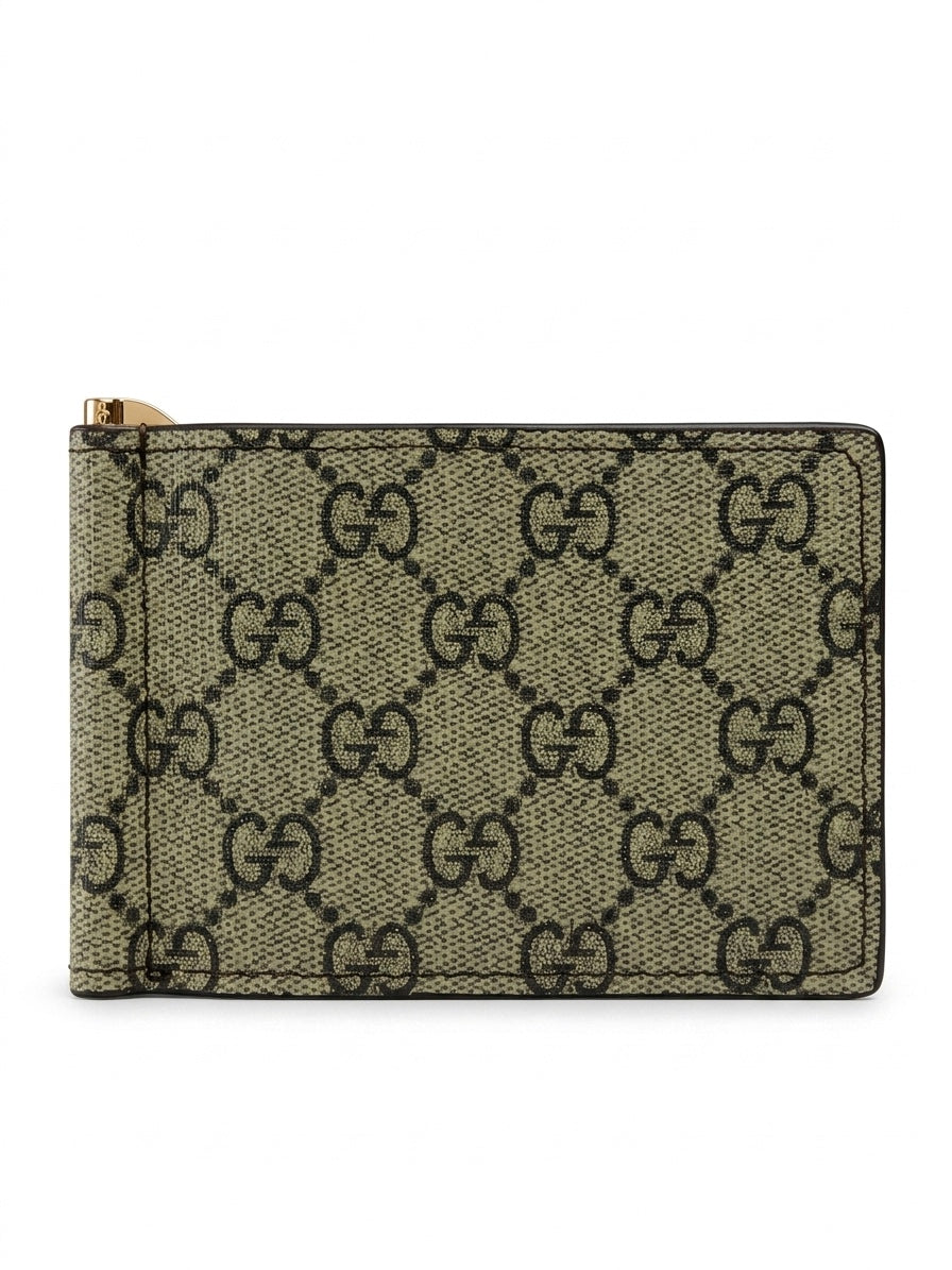 G. Supreme Canvas Money Clip Wallet