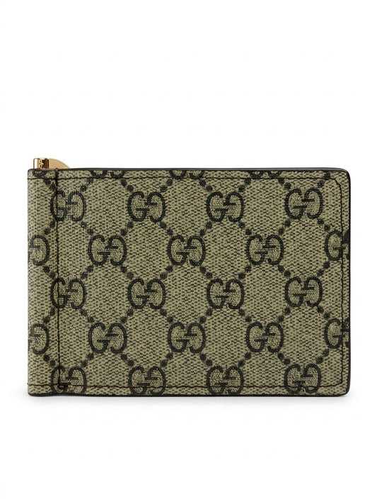 G. Supreme Canvas Money Clip Wallet