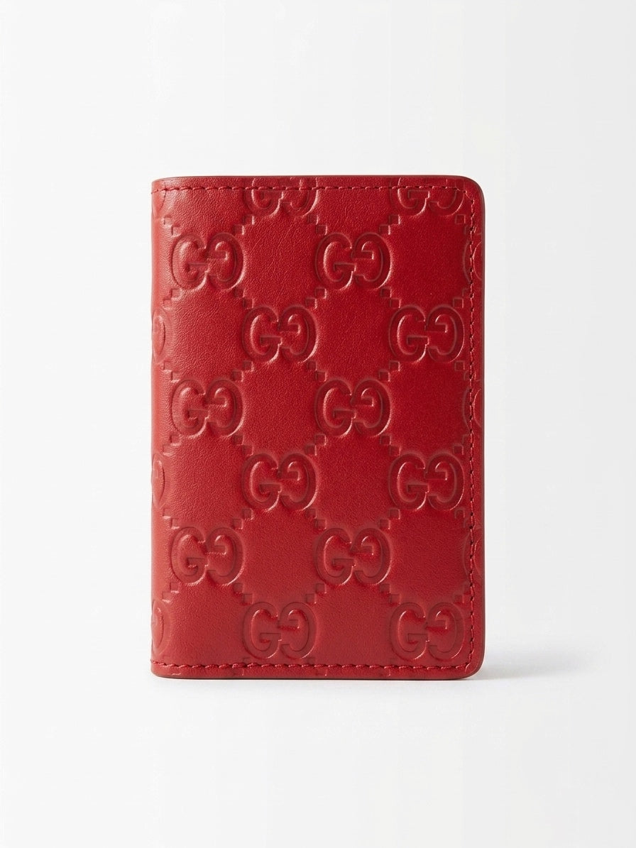The GCI Debossed Leather Bifold