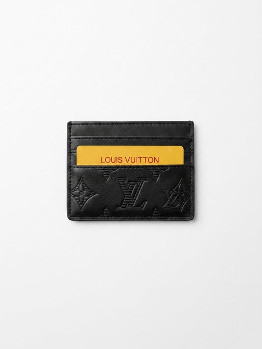 Pocket Organizer: Embossed Monogram Shadow Leather