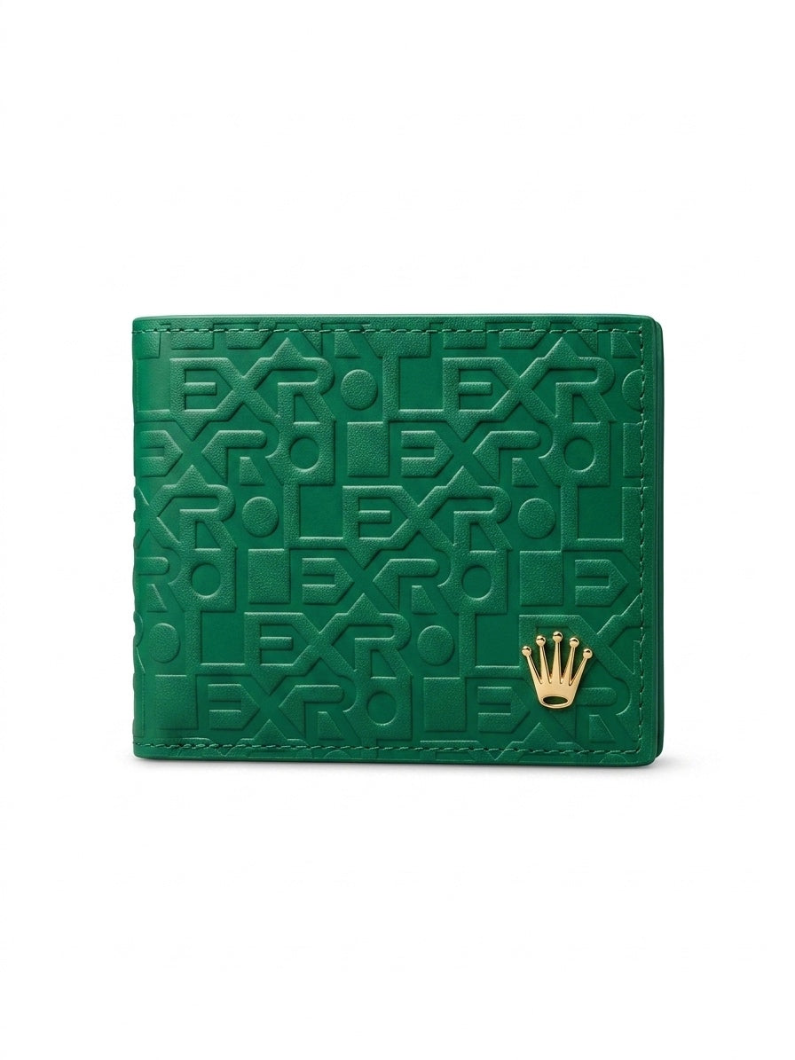 RLX Signature Embossed Leather Bifold