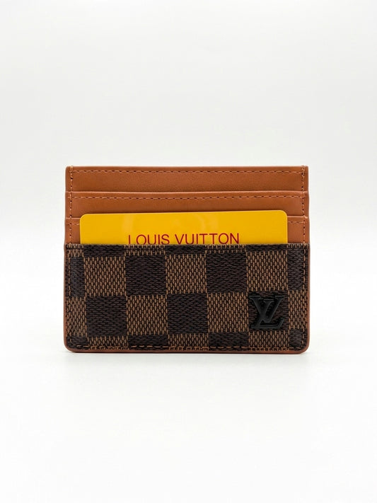 Elegant LV Damier Card Holder