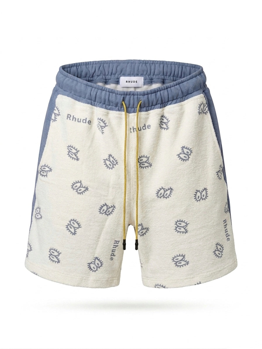 RHD Signature Motif Toweling Lounge Short