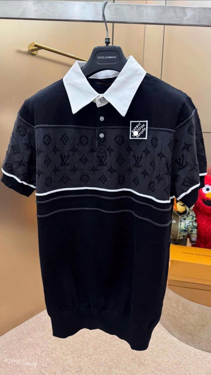 LV Signature Monogram Knit Polo