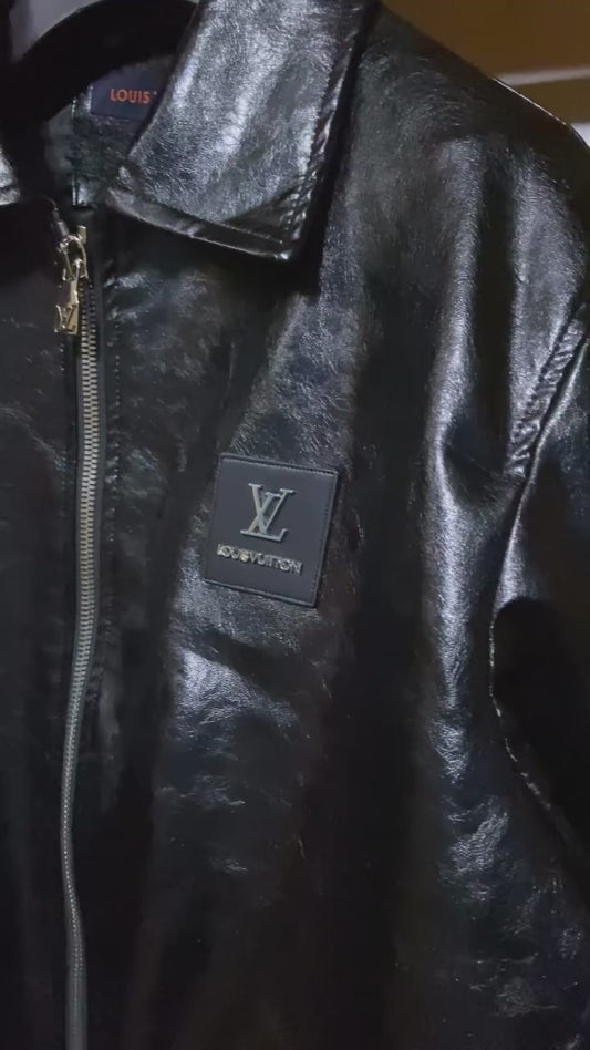 Luxury leather jacket